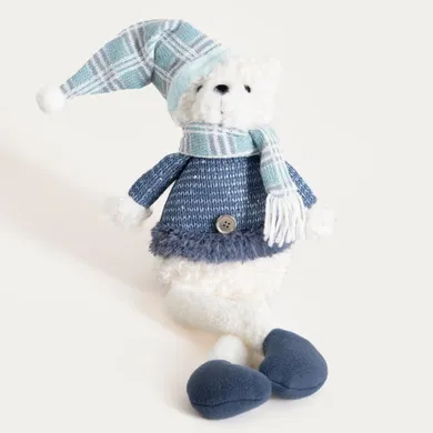 Homla, Pulise, skrzat, pan miś w niebieskim ubranku, 52 cm