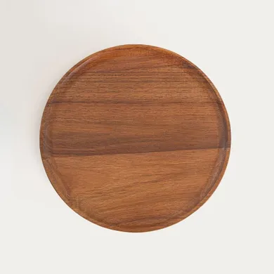 Homla, Rillet, deska, do serwowania z drewna akacjowego, 28 cm