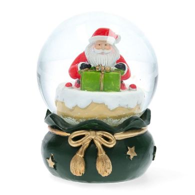 Homla, Ronie, kula, śnieżna z Mikołajem L, 10-14 cm