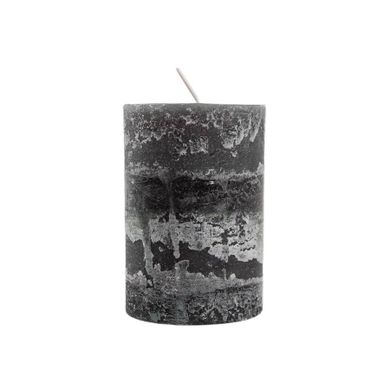 Homla, Rustic, świeca dekoracyjna, czarna, 300g