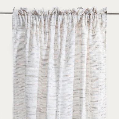 Homla, Siera, zasłona, z ozdobnym wielobarwnym strukturalnym wzorem, 140-250 cm