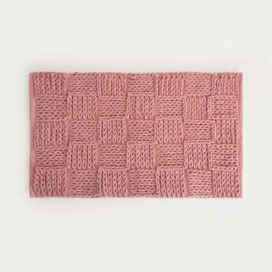 Homla, Tenu, dywanik łazienkowy, różowy, 50-80 cm