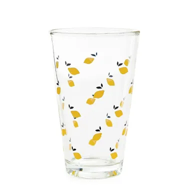 Homla, Token Summer, szklanka w cytryny, 0,3 l, 3 szt.