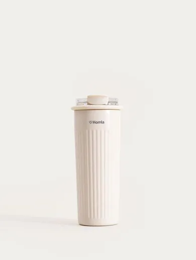 Homla, Toleo, kubek termiczny, biały, 0,5l