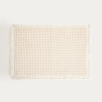 Homla, Vaffel, dywanik łazienkowy, o waflowej teksturze, 40-60 cm