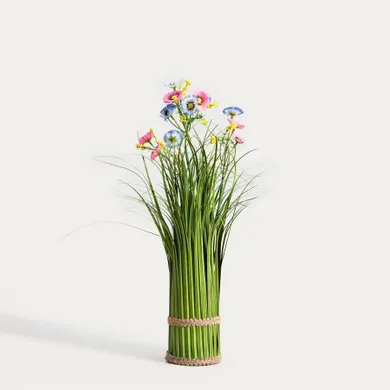 Homla, Venny, roślina sztuczna, fiołki pastelowe, 35 cm