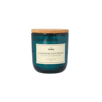 Homla, Verde, świeca zapachowa, Cashmere Patchouli, 240g