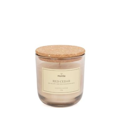 Homla, Verde, świeca zapachowa, Red Cedar, 240 g