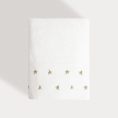 Homla, York, ręcznik, z ozdobnym haftem, 70-130 cm