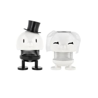 Hoptimist, Bridge&Groom White, figurki ślubne, panna młoda, pan młody, 26135