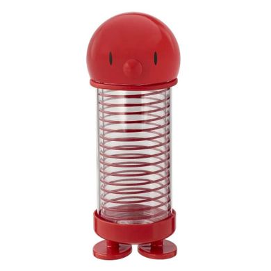 Hoptimist, butelka na wodę, czerwona, 400 ml