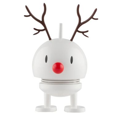 Hoptimist, figurka, Reindeer Bumble S, biały