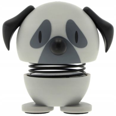 Hoptimist, Pug XS, figurka, szara