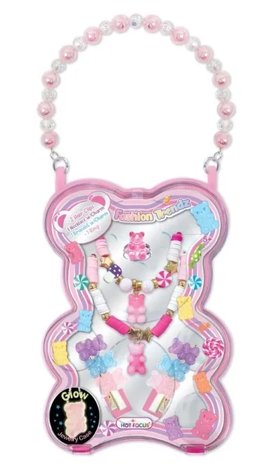 Hot Focus, puzderko z biżuterią, miś