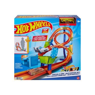 Hot Wheels Action, Pionowy tor Ósemka, zestaw do zabawy
