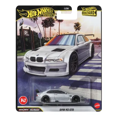 Hot Wheels, Boulevard, BMW M3 GTR, pojazd, 1:64, JHW25
