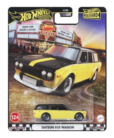 Hot Wheels, Boulevard, Datsun 510 Wagon, pojazd, 1:64, JBL21