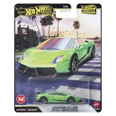 Hot Wheels, Boulevard, Lamborghini Gallardo LP 570-4 Superleggera, pojazd, 1:64, JHW33