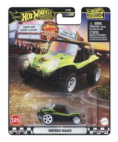 Hot Wheels, Boulevard, Meyers Manx, pojazd, 1:64, JBL22