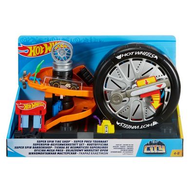 Hot Wheels City, Odjazdowy warsztat opon, zestaw