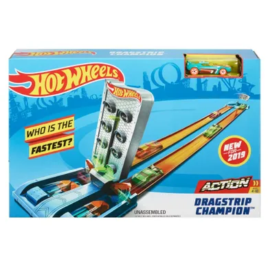 Hot Wheels, Dragstrip Champion, zestaw torów