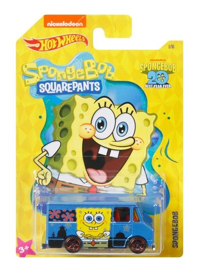 Hot Wheels, filmowy bohater SpongeBob, pojazd