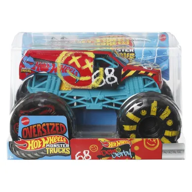 Hot Wheels, Monster Trucks, #68 Demo Derby, pojazd w skali 1:24