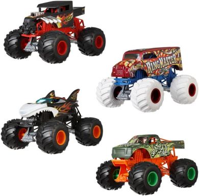 Hot Wheels, Monster Trucks, pojazd, skala 1:24, 1 szt.
