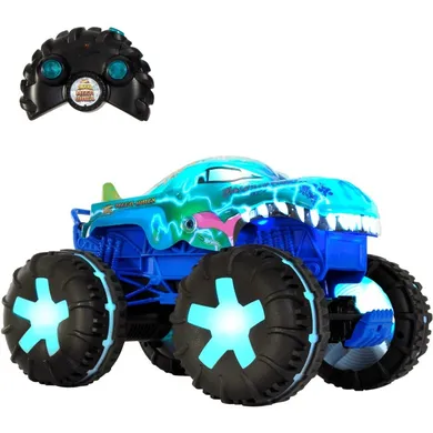 Hot Wheels, Monster Trucks, Wrex Alive, pojazd zdalnie sterowany 1:15