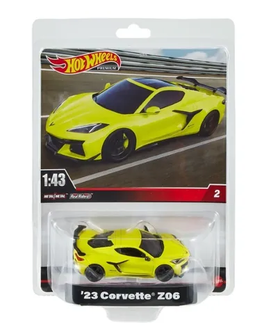 Hot Wheels, Premium, '23 Corvette Z06, pojazd, 1:43