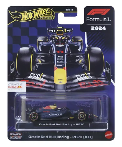 Hot Wheels, Premium, Formuła 1, Oracle Reb Bull Racing - RB20 (#11), pojazd, JBM19