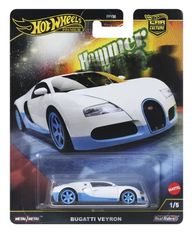 Hot Wheels, Premium, Kultowe auta, Bugatti Veyron, pojazd, HRW06