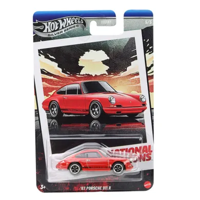 Hot Wheels, Samochodzik Vintage, '67 Porsche 911 R, pojazd, 1:64