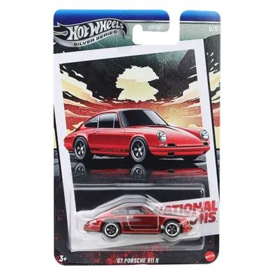 Hot Wheels, Samochodzik Vintage, '67 Porsche 911 R, pojazd, 1:64