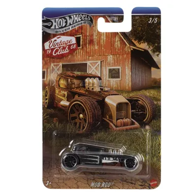Hot Wheels, Samochodzik Vintage, Mod Rod, pojazd, 1:64