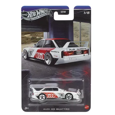 Hot Wheels, Silver Series, Audi 90 Quattro, pojazd, skala 1:64, JKY15