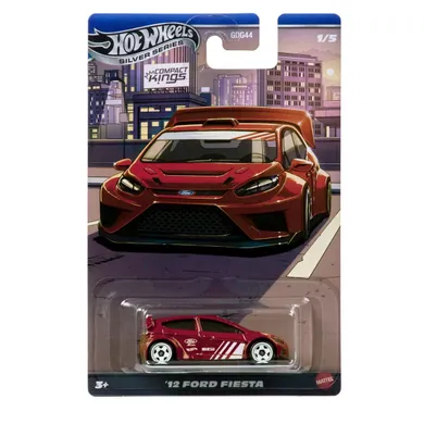 Hot Wheels, Silver Series, Compact Kings, '12 Ford Fiesta, pojazd, JKX58