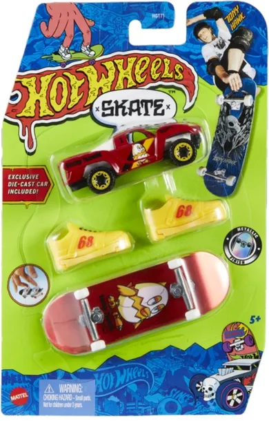 Hot Wheels, Skate Collector Pack, deskorolka, buty i samochodzik, HGT72