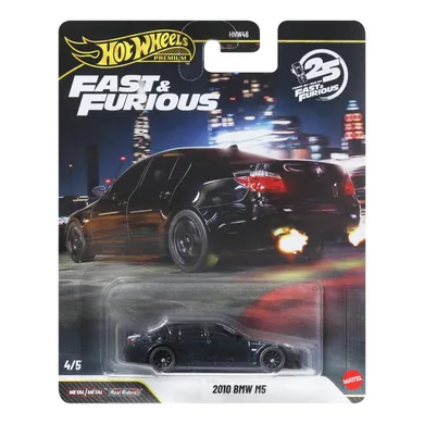 Hot Wheels, Szybcy i wściekli, 2010 BMW M5, pojazd Premium, 1:64, JHW62