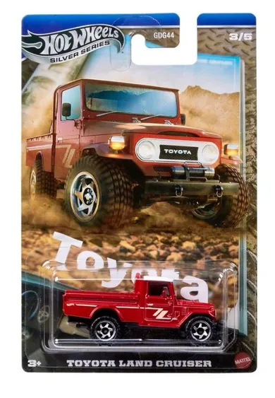 Hot Wheels, Toyota Land Cruiser, pojazd, skala 1:64, JCB73