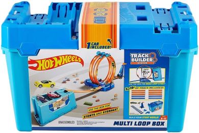 Hot Wheels, Track Builder, Kaskaderskie pętle, zestaw