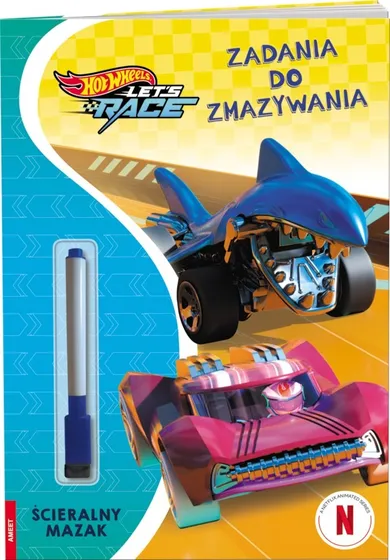 Hot Wheels. Zadania do zmazywania