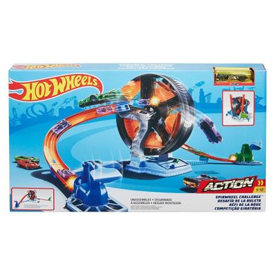 Hot Wheels, Zakręcona opona, zestaw torów