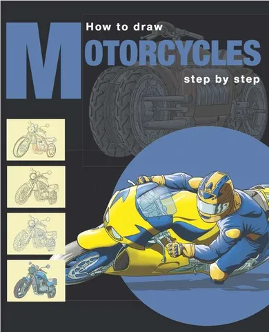 How to draw motorcycles