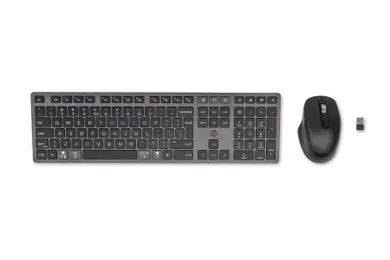 HP, 720 Multi-Device, zestaw klawiatura + mysz, bezprzewodowe z akumulatorem, czarne, 9T5A9AA