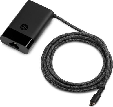HP, zasilacz sieciowy 65W 671r2aa USB-C, czarny