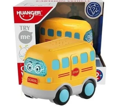 Huanger, autobus szkolny, pojazd interaktywny