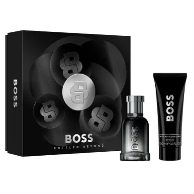 Hugo Boss, Boss Bottled Beyond, zestaw, woda perfumowana, spray, 50 ml + żel pod prysznic, 100 ml