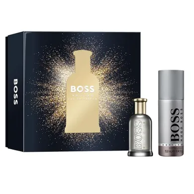 Hugo Boss, Boss Bottled, zestaw: woda perfumowana, spray, 50 ml + dezodorant spray, 150 ml