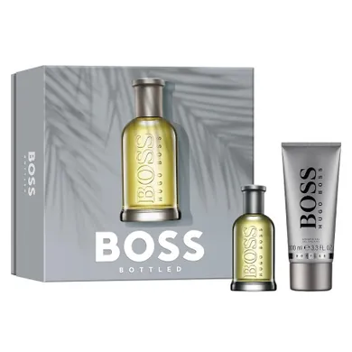 Hugo Boss, Bottled, woda toaletowa spray, 50 ml + żel pod prysznic, 100 ml